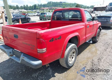 2004 Dodge Dakota from USA, damaged, VIN 1D7GG16K14S534293